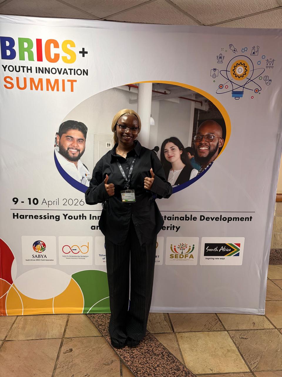 Lynxio Tech co-founder at the BRICS+ Youth Innovation Summit
